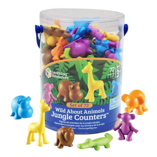 Wild About Animals Jungle Counters™ Set